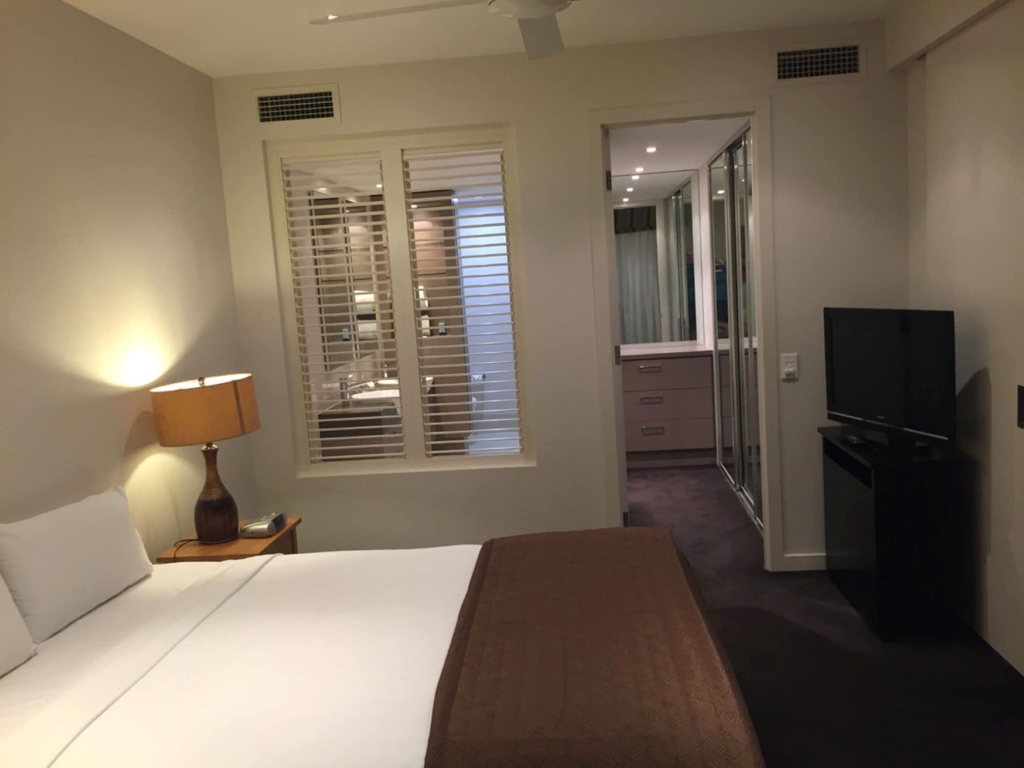 阿莱格拉赫维湾美爵公寓式酒店 外观 照片 A bedroom at the hotel