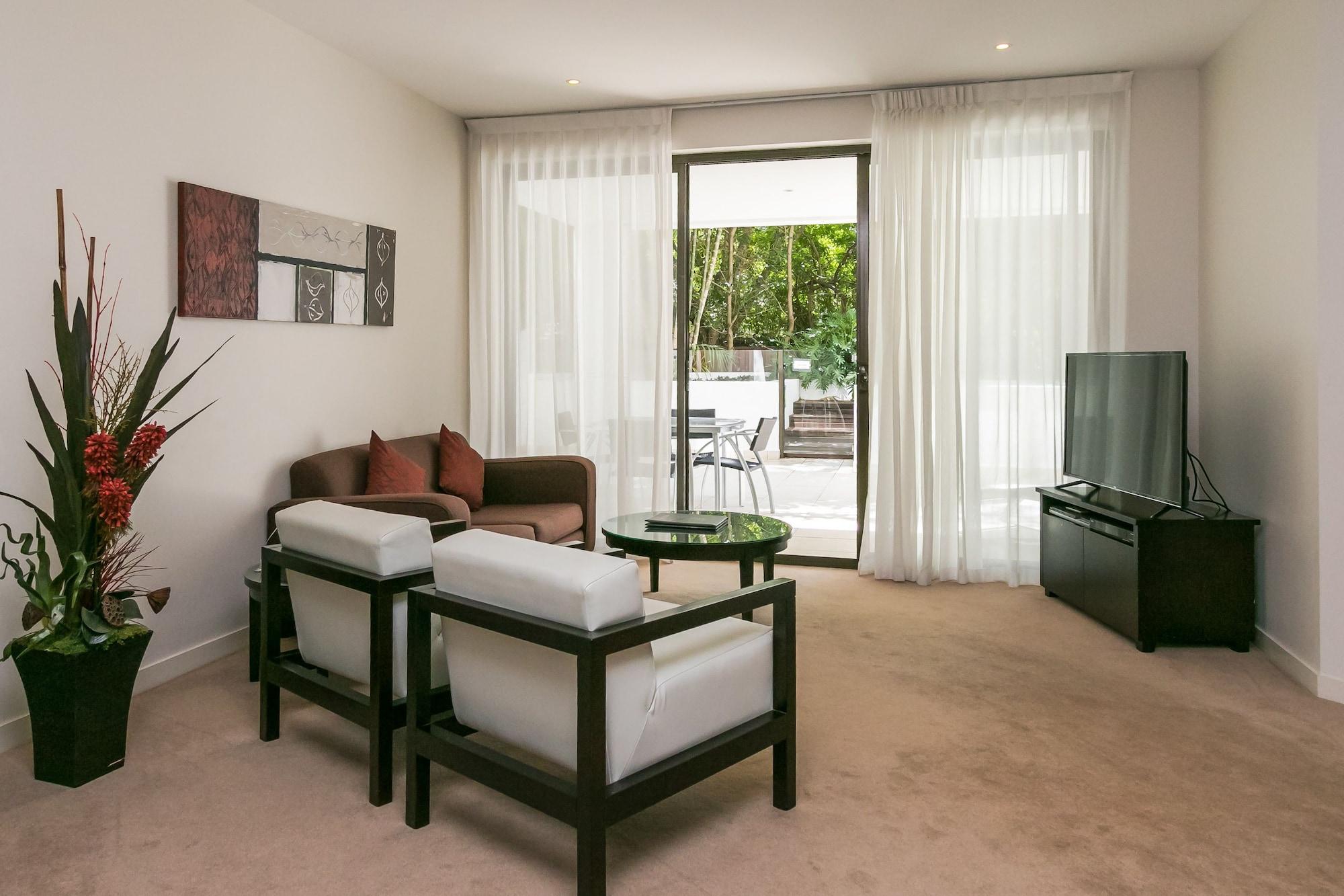 阿莱格拉赫维湾美爵公寓式酒店 外观 照片 A living room