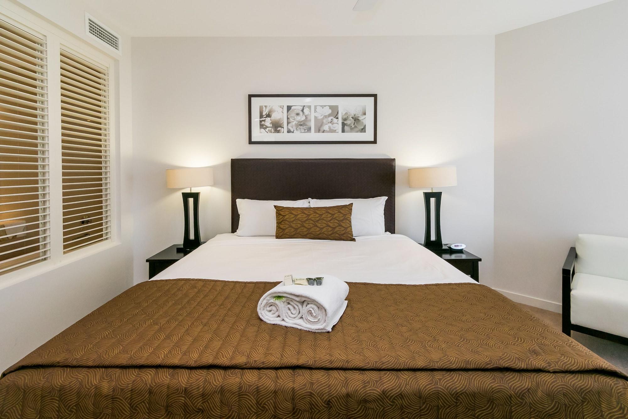 阿莱格拉赫维湾美爵公寓式酒店 外观 照片 A bedroom at the hotel